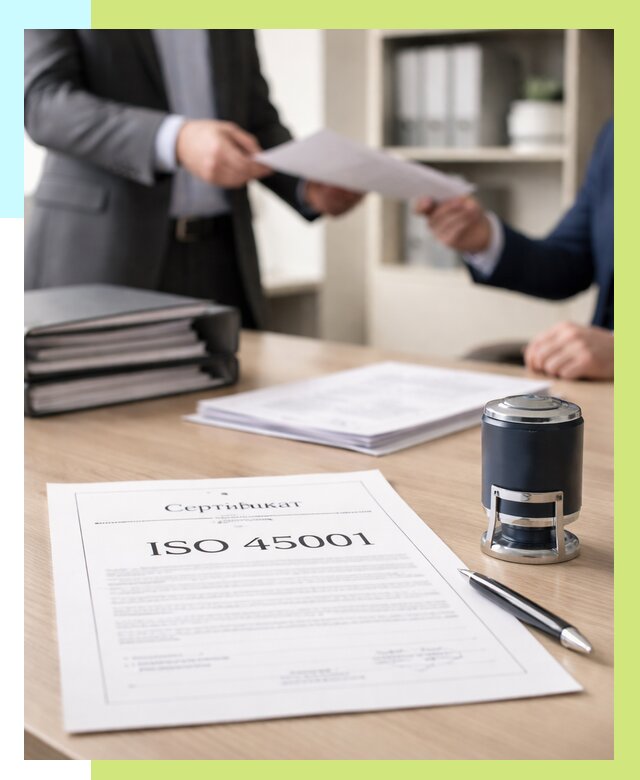 Сертификат ISO 45001 в Белгороде под ключ от 46742 р. | Сертэкс